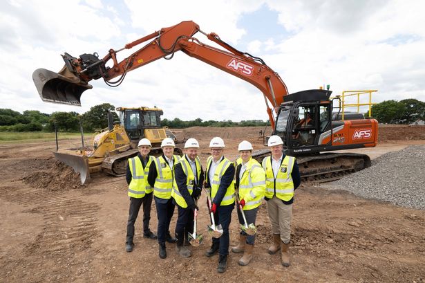 Construction work starts on new logistics development